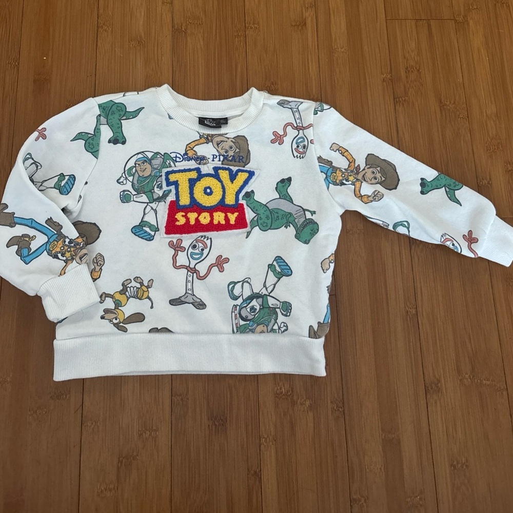 Vintage Toy Story White Sweatshirt 90’s 2T